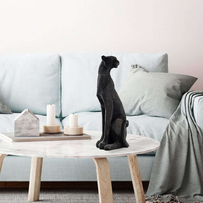 Aberto Design Objeto decorativo Leopard Black